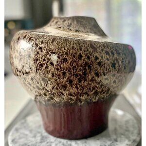 Royal Haeger 1986 Ceramic Multi Color Glaze Vase